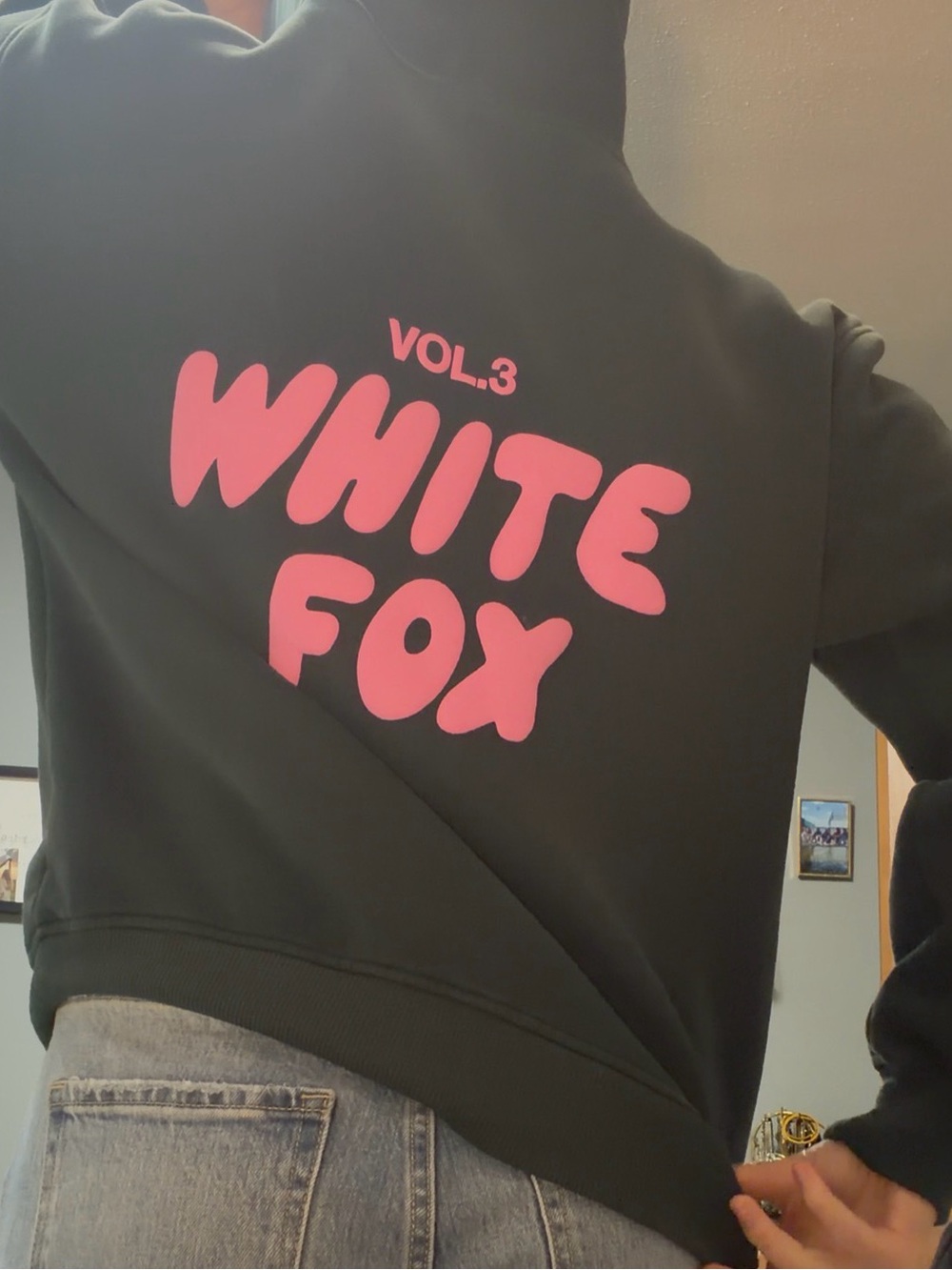 Forest Green Hoodie Sweatshirt - WHITE FOX Vol.3